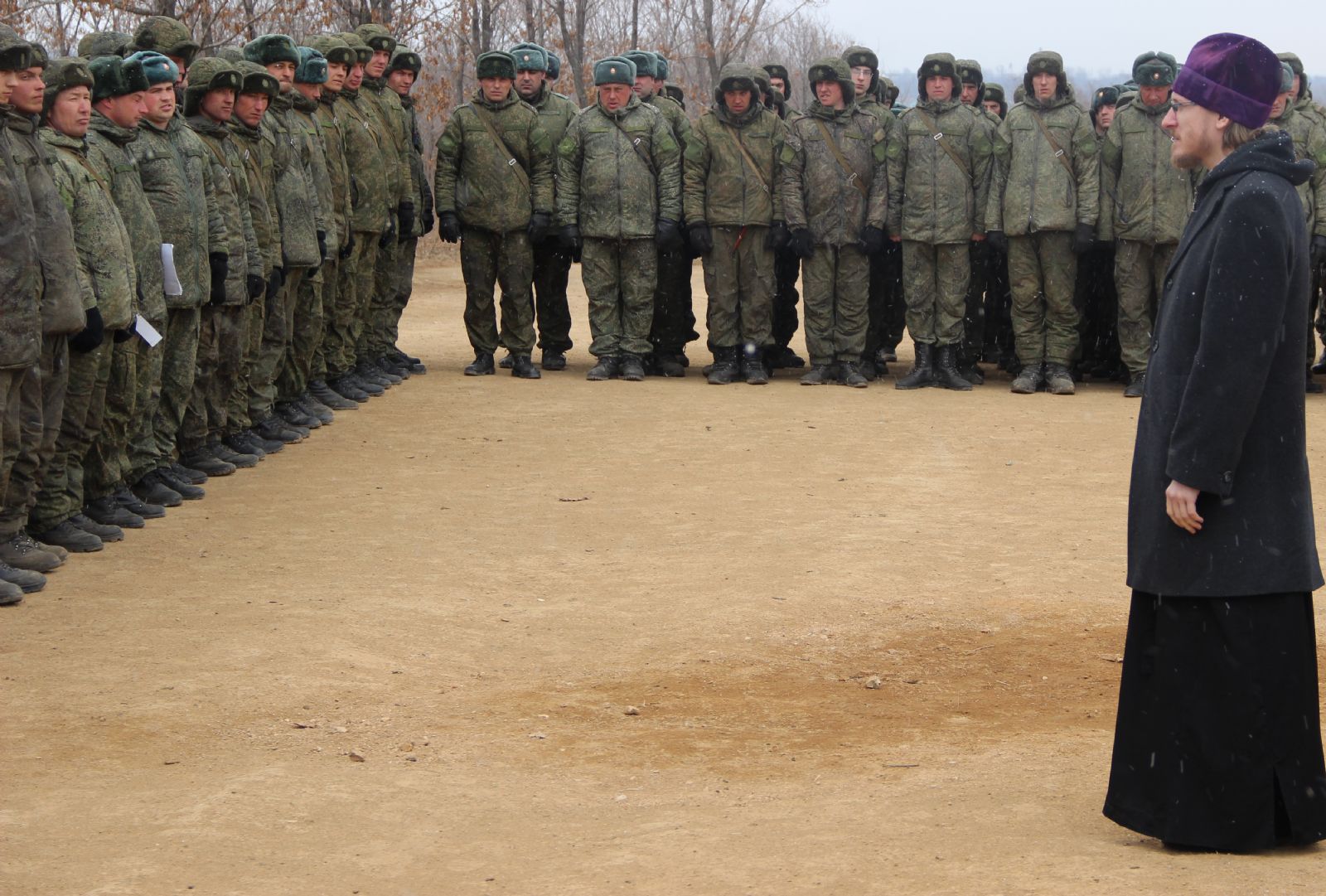 Беседа с военнослужащими о грехе самоубийства