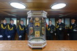 На паруснике «Паллада» освящён иконостас