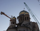 Вниманию СМИ: Установка креста на главный купол