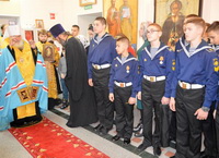 Престольный праздник в Нахимовском училище