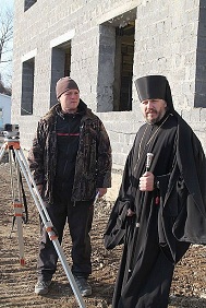 Строительство здания епархиального управления в г.Находке близится к завершению