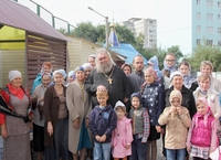 Беседа о семейных ценностях в новом приходе в Трудовом