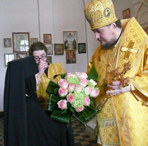 Фото, двойной праздник в Южно-Уссурийском женском монастыре