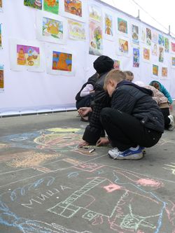 Фото. Владивосток. Праздник «Приморье хлебосольное» и сбор пожертвований на Преображенский кафедральный собор
