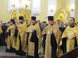Фото. Владивосток. 10 февраля 2013 года, в день Собора новомучеников и исповедников Российских, митрополит Владивостокский и Приморский Вениамин совершил Литургию и отпраздновал именины в Покровском кафедральном соборе