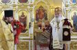 Фото. Владивосток. 10 февраля 2013 года, в день Собора новомучеников и исповедников Российских, митрополит Владивостокский и Приморский Вениамин совершил Литургию и отпраздновал именины в Покровском кафедральном соборе
