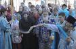 Фото. Владивосток. 14 октября 2012 года. Престольный праздник в Покровском кафедральном соборе. Юбилейные торжества по случаю 110-летия освящения Покровской церкви