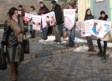 Фото, Владивосток. 20 участников Православного молодежного движения устроили 7 марта 2012 года в центре города пикет против абортов с демонстрацией плакатов, посвященных радости материнства - в рамках акции «В защиту жизни!» Православные волонтеры распространили также порядка 900 листков, рассказывающих о пагубных последствиях аборта