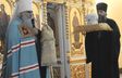Фото. Владивосток. Митрополит Владивостокский и Приморский Вениамин; епископ Уссурийский Иннокентий. Соборная вечерня 29 сентября 2012 года в честь 20-летия служения правящего архиерея Владивостокской епархии владыки Вениамина в Покровском кафедральном соборе