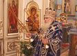 Фото. Владивосток. 4 декабря 2012 года, в день праздника Введения во храм Пресвятой Богородицы, митрополит Владивостокский и Приморский Вениамин совершил Литургию в храме свв. равноапп. Кирилла и Мефодия при Православной гимназии