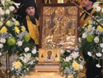 Фото, встреча мощей в Свято-Никольском Кафедральном соборе
