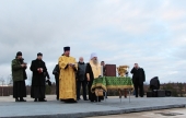 На Оборонном острове в Ладожском озере заложен Андреевский скит