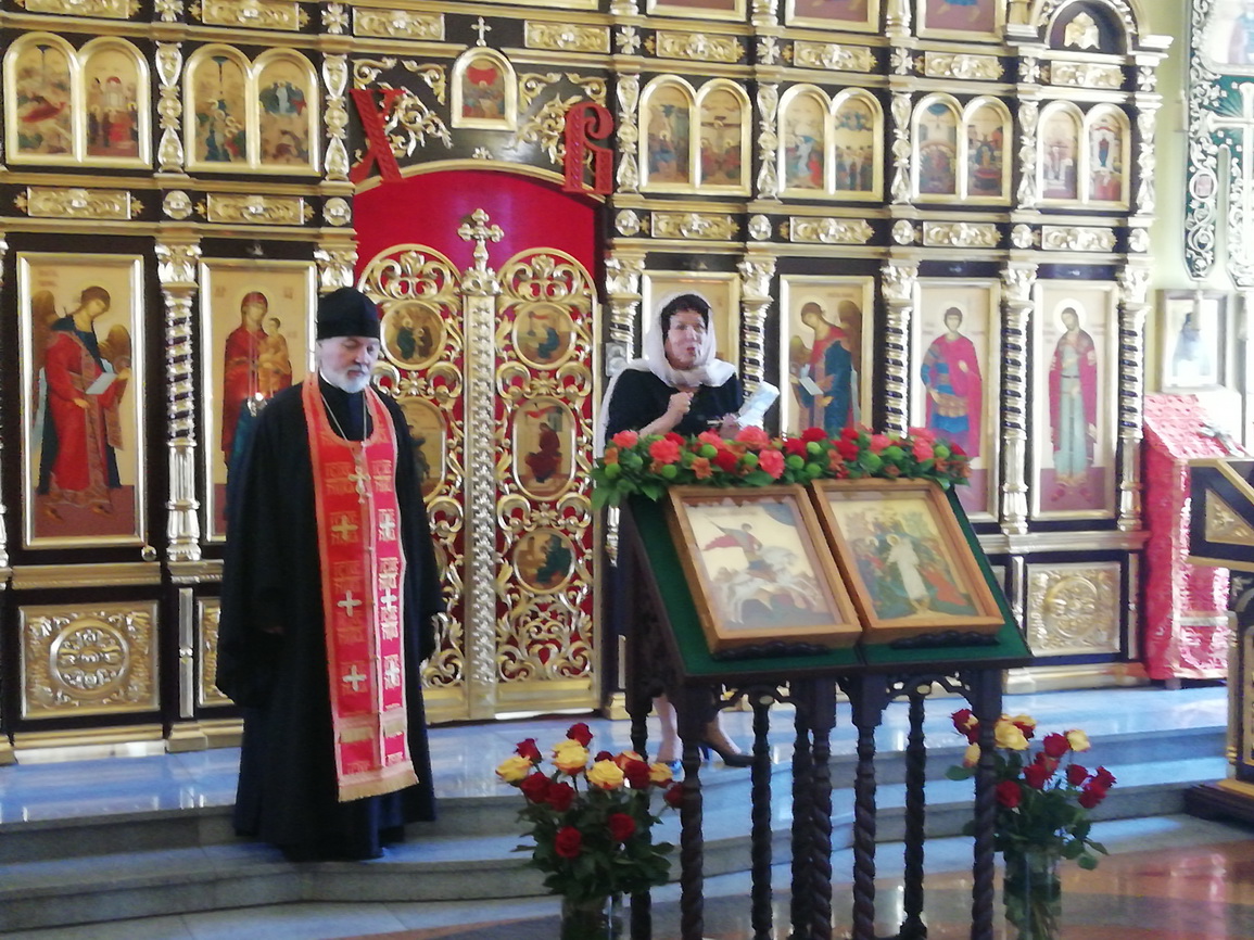 Престольный праздник отметили в п. Дунай
