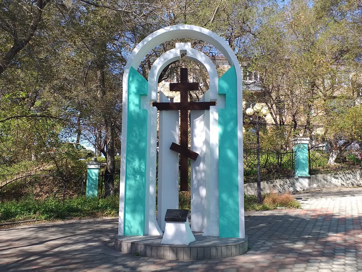 Реставрация памятного креста завершена в храме Казанской иконы Пресвятой Богородицы