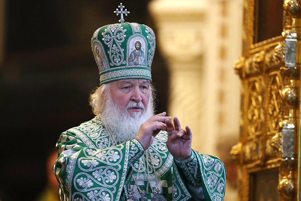 Слово Святейшего Патриарха Кирилла в праздник Пятидесятницы после Литургии в Троице-Сергиевой лавре